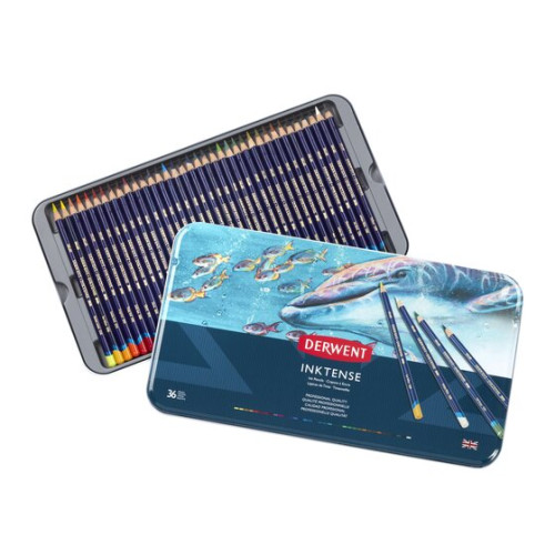 DERWENT - CAJA METÁLICA DE 36 LÁPICES INKTENSE (Ref.2301842)