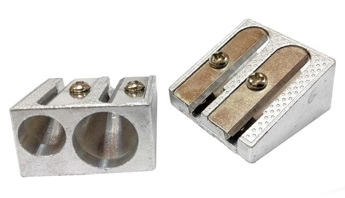 DFH - Sacapuntas/Afilalapices METALICO CUÑA DOBLE (Ref.604103)