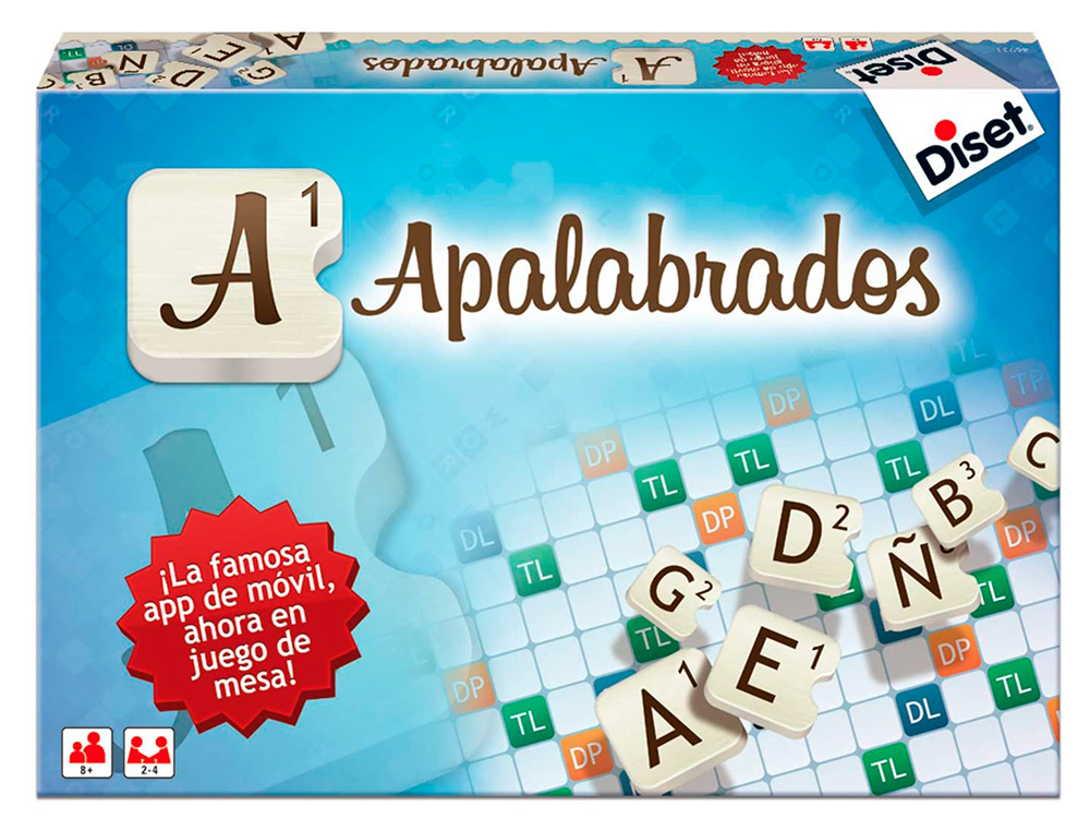 DISET - JUEGO DE MESA APALABRADOS (Ref.46931)