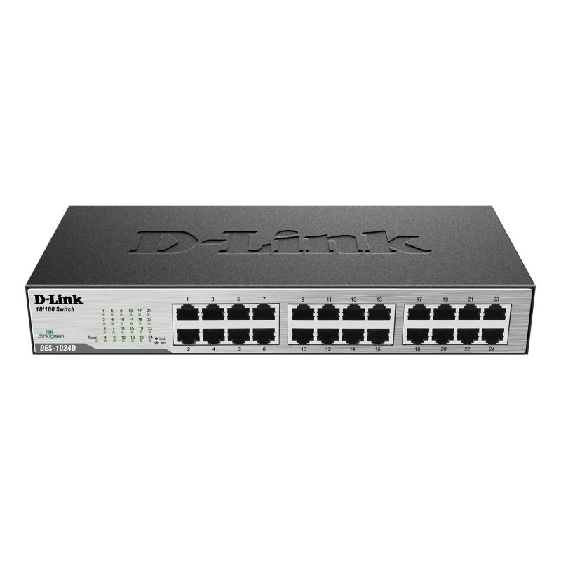 D-LINK - Switch 24x10/100Mbps (Ref.DES-1024D)