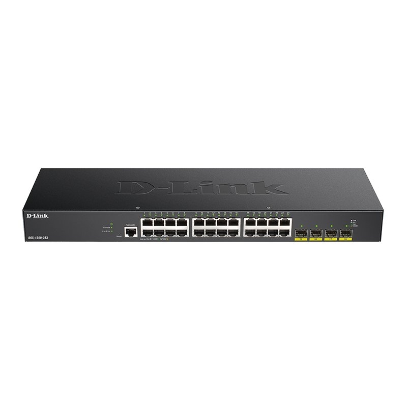 D-LINK - Switch 24xGB+4x10G SFP+ (Ref.DGS-1250-28X/E)
