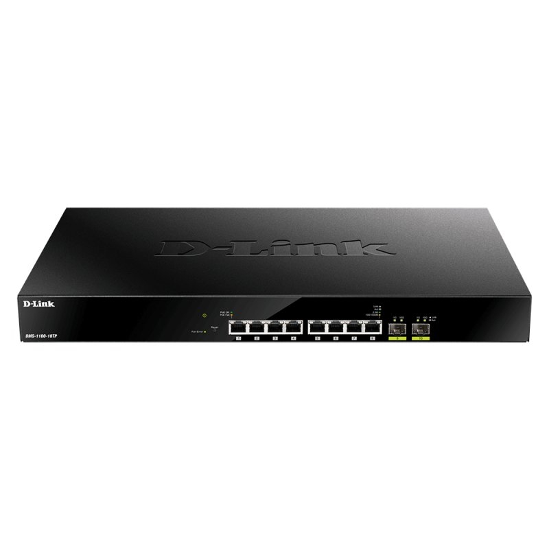 D-LINK - Switch 8x2.5GbE PoE 2xSFP+ (Ref.DMS-1100-10TP)