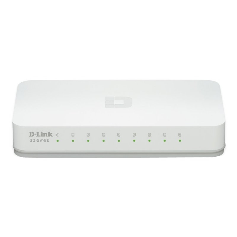 D-LINK - Switch 8x10/100Mbps Mini (Ref.GO-SW-8E)