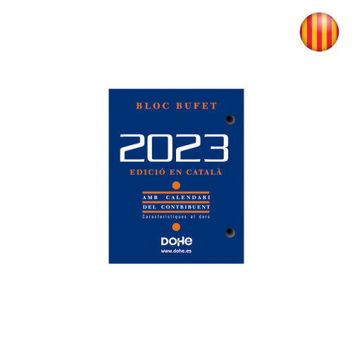 DOHE - BLOC BUFFET CATALÁN 11604 (Ref.11604 - 23)
