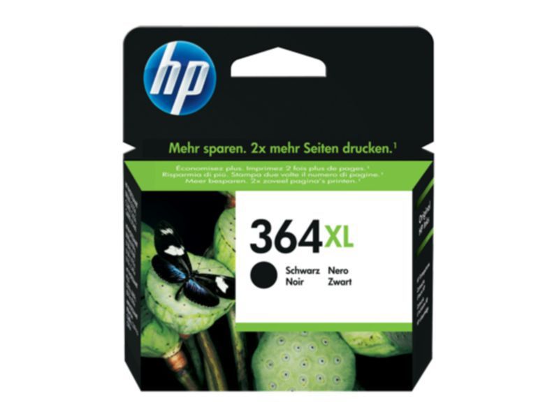HP ( HEWLETT PACKARD ) - Cartuchos ORIGINALES Inyección De Tinta 364XL Negro (Ref.CN684EE#ABE)