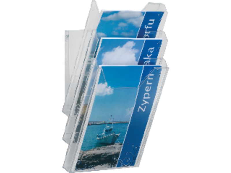 DURABLE - Expositor Combiboxx Folletos A4 3casillas (Ref.8580)