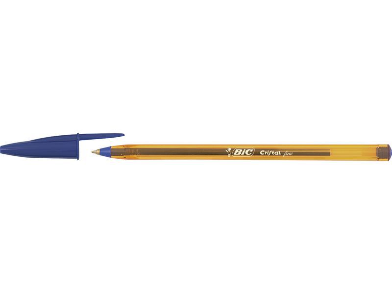 BIC - Boligrafo Cristal Fine Azul Trazo 0.3 mm (Ref.872730)