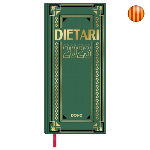 DOHE - DIETARIO CATALÁN DOS TERCIOS DÍA PÁGINA 14,5 X 31 CM 11156 (Ref.11156 - 23)