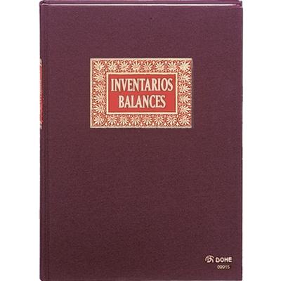 DOHE - LIBRO DE CONTABILIDAD-INVENTARIO Y BALANCES- FOLIO NATURAL 100 HOJAS (Ref.9915)