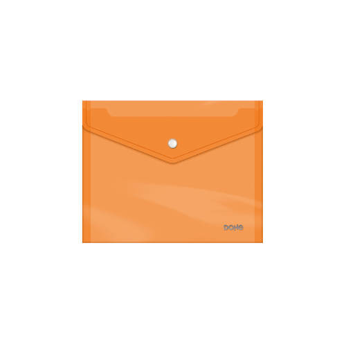 DOHE - SOBRES POLIPROPILENO BROCHE NARANJA A5 APAISADO 215X170 (Ref.91485)