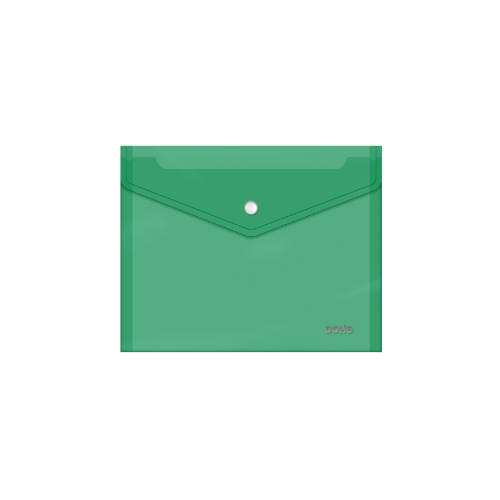 DOHE - SOBRES POLIPROPILENO BROCHE VERDE A5 APAISADO 215X170 (Ref.91486)