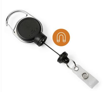 DURABLE - CORDÓN EXTENSIBLE PARA IDENTIFICADOR EXTRA STRONG NEGRO (Ref.832901)