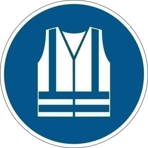 DURABLE - MARCAJE SEGURIDAD AUTOADHESIVO USE CHALECO DE SEGURIDAD (Ref.173506)