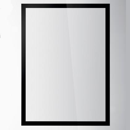 DURABLE - MARCO INFORMATIVO ELECTROESTÁTICO DURAFRAME SUN A3 NEGRO -2U- (Ref.4842-01)