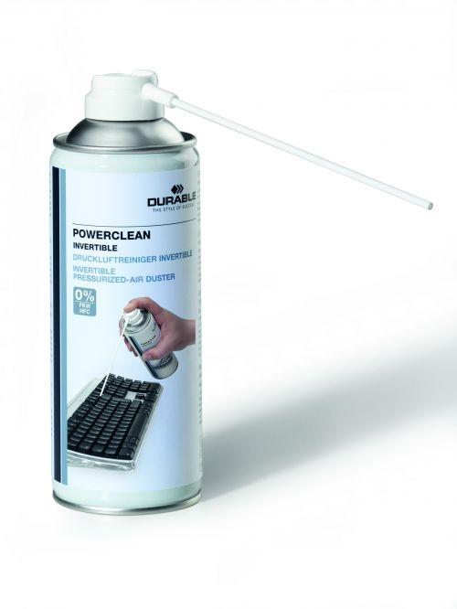 DURABLE - SPRAY DE AIRE A PRESIÓN INVERTIBLE 200ML (Ref.145797-19)