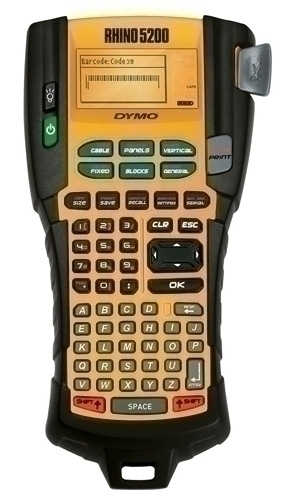 DYMO - MAQUINA de ROTULAR INDUSTRIAL ELECTRONICA RHINO 5200 KIT (Ref.S0841400/S0841410)