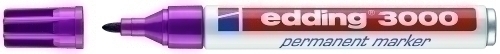 EDDING - MARCADOR PERMANENTE 3000 CONICO MAGENTA (Ref.300020)