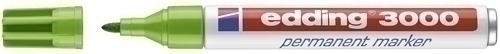 EDDING - MARCADOR PERMANENTE 3000 CONICO VERDE CLARO (Ref.300011)