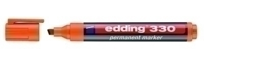EDDING - MARCADOR PERMANENTE 330 BISELADO NARANJA (Ref.33006)