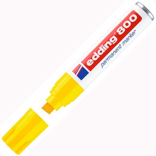 EDDING - MARCADOR PERMANENTE 800 EXTRAGRUESO AMARILLO (Ref.800-05)