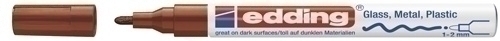 EDDING - MARCADOR T.OPACA PERM. 751 CONICO MARRON (Ref.75107)