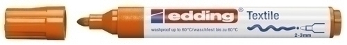 EDDING - MARCADOR TEXTIL 4500 NARANJA (Ref.450006)