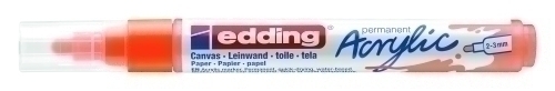 EDDING - ROTUL. 5100 ACRYLIC 2-3 mm NARANJA (Ref.5100066)