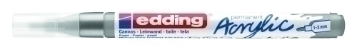EDDING - ROTUL. 5300 ACRYLIC 1-2 mm PLATA (Ref.5300923)