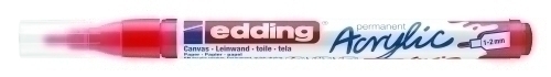 EDDING - ROTUL. 5300 ACRYLIC 1-2 mm ROJO TR (Ref.5300902)