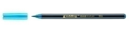 EDDING - ROTULADOR FIBRA 1340 BRUSHPEN AZUL CLARO (Ref.1340010)
