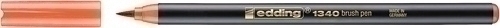 EDDING - ROTULADOR FIBRA 1340 BRUSHPEN MANDARINA (Ref.1340084)