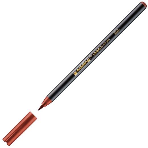 EDDING - ROTULADOR FIBRA 1340 BRUSHPEN MARRON (Ref.1340007)