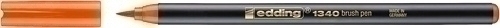 EDDING - ROTULADOR FIBRA 1340 BRUSHPEN NARANJA (Ref.1340006)