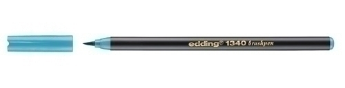 EDDING - ROTULADOR FIBRA 1340 BRUSHPEN TURQUESA (Ref.1340014)
