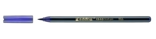 EDDING - ROTULADOR FIBRA 1340 BRUSHPEN VIOLETA (Ref.1340008)