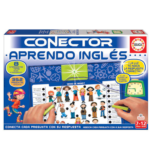 EDUCA BORRÁS - JUEGO CONECTOR APRENDO INGLÉS DE 7-12 AÑOS EDUCA BORRAS (Ref.17206)