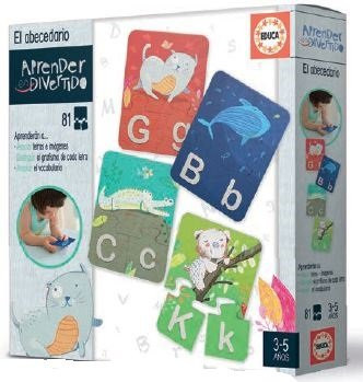 EDUCA BORRÁS - JUEGO EL ABECEDARIO EDUCA BORRAS (Ref.18696)
