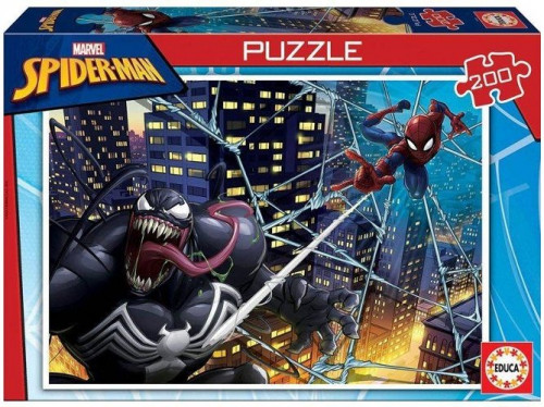 EDUCA BORRÁS - PUZZLE 200 SPIDER-MAN DE 6-8 AÑOS EDUCA BORRAS (Ref.18100)