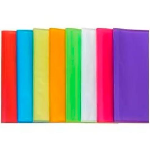 EKRIT - CARPETA POLIPROPILENO OPACO CON 60 FUNDAS SOLDADAS A4 ROJO (Ref.SDB-14-6C ROJO)