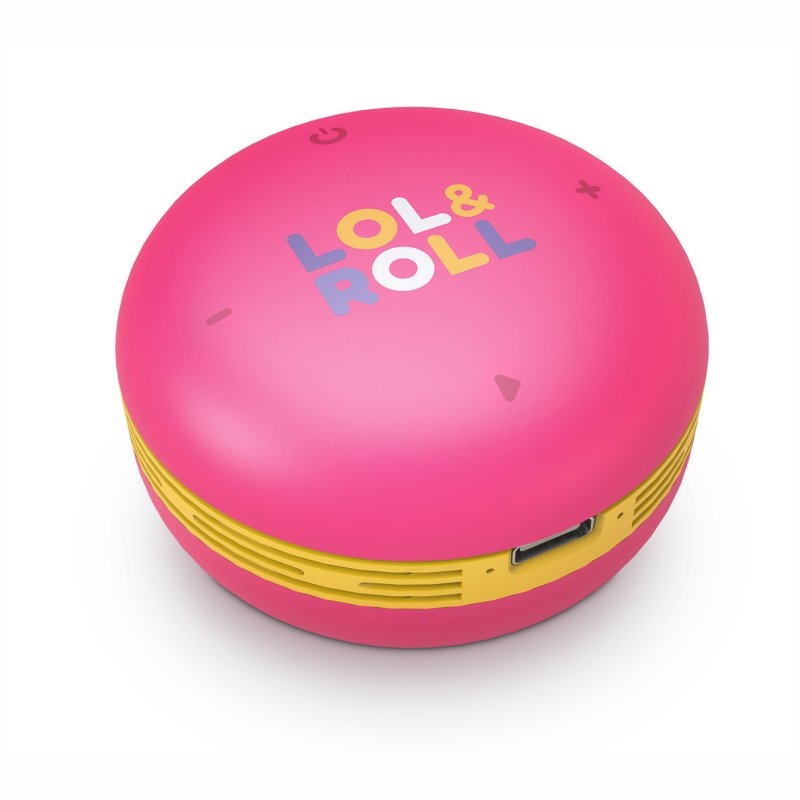 ENERGY SISTEM - ALTAVOZ LOL&amp;ROLL POP KIDS 5W, BLUETOOTH 5.0, USB, ROSA (Ref.454976)