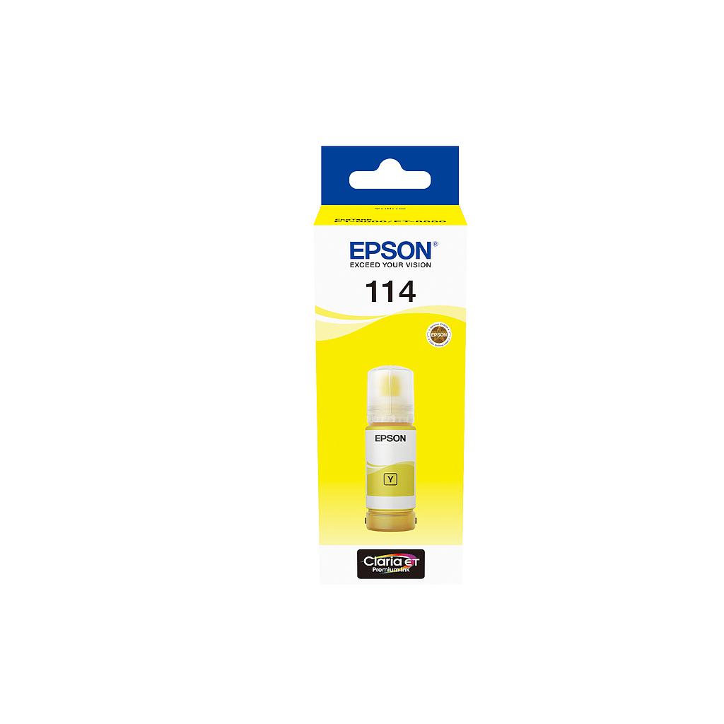 EPSON - Botella Amarillo 70 ml Ecotank ET-8500 / ET-8550 (Ref.C13T07B440)