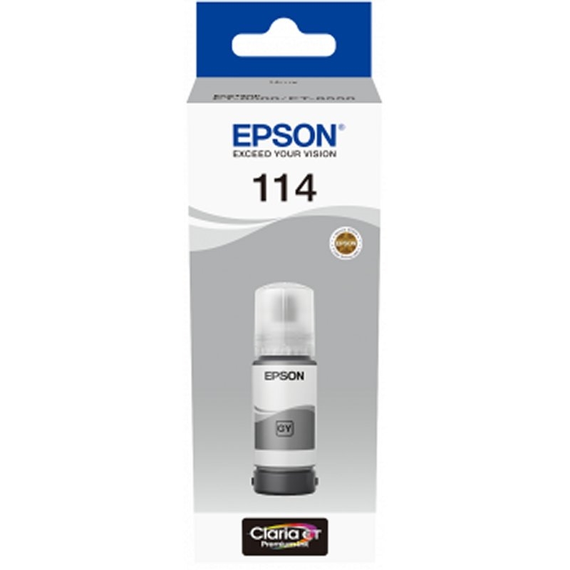 EPSON - Botella Gris 70 ml Ecotank ET-8500 / ET-8550 (Ref.C13T07B540)