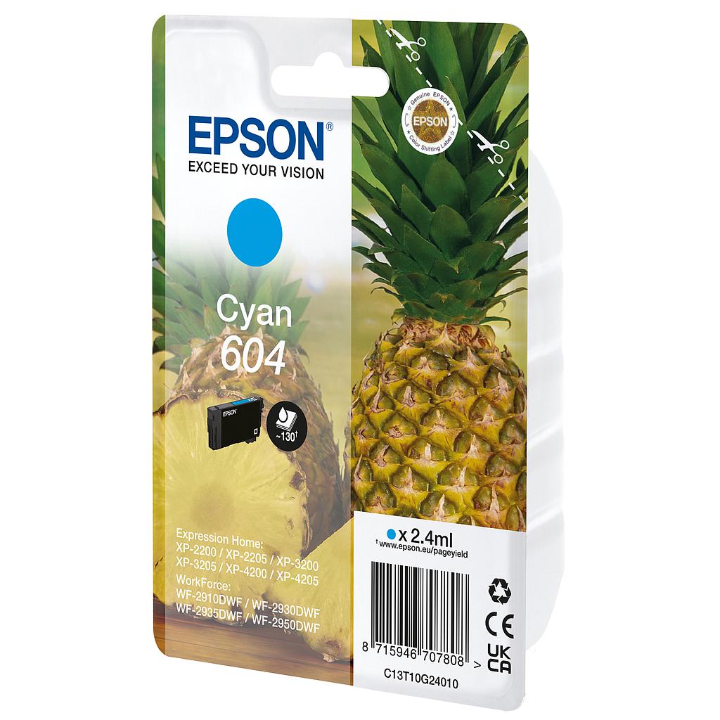 EPSON - Cartucho Cian 604 (Ref.48691)