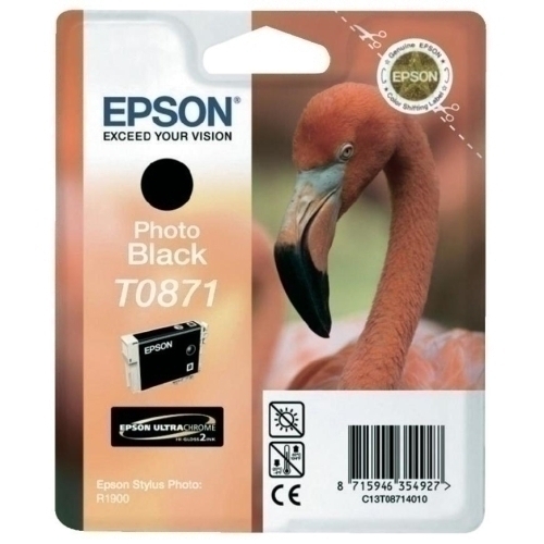 EPSON - CARTUCHO INKJET STYLUS PHOTO R1900 NEGRO (Ref.T087140)