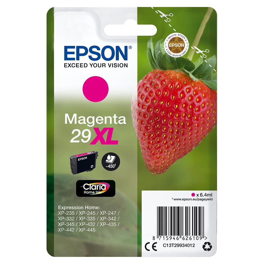 EPSON - CONSUMIBLES TINTA CLARIA 29 MAGENTA XL BL (Ref.C13T29934022)