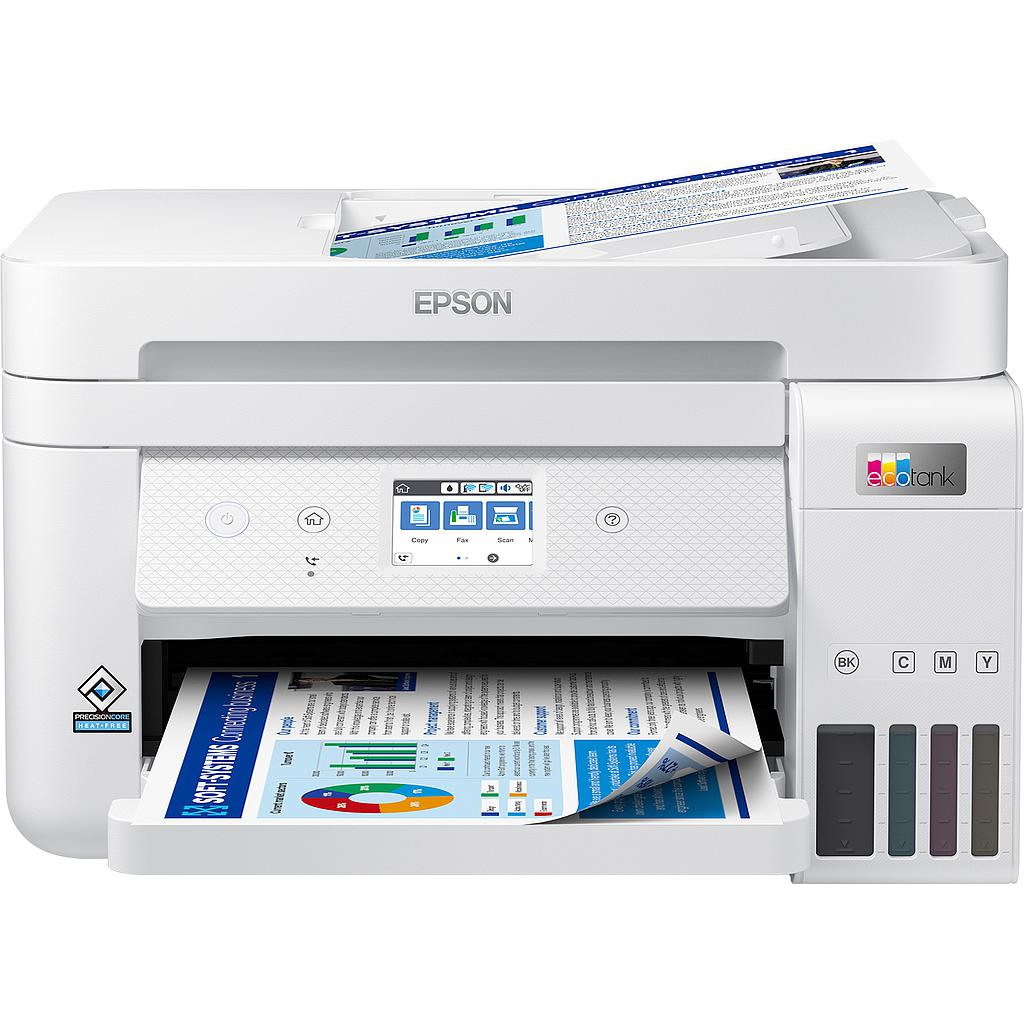 EPSON - Equipo multifuncion color EcoTank ET-4856 A4 (Canon L.P.I. 5,25€ Incluido) (Ref.C11CJ60407)