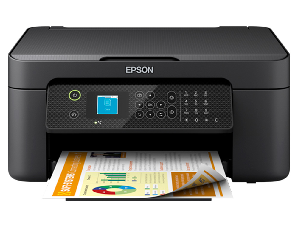 EPSON - Equipo multifuncion color WF-2910DWF A4 (Canon L.P.I. 5,25€ Incluido) (Ref.C11CK64402)