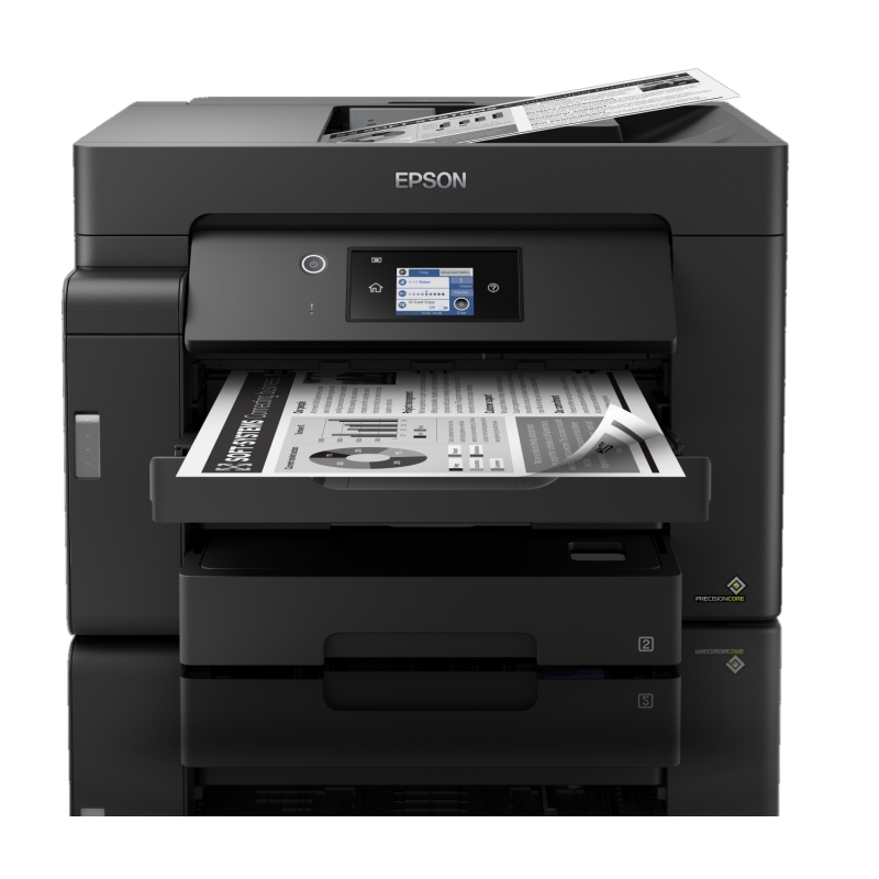 EPSON - Multifunción A3+ EcoTank Monocromo ET-M16600 (3 en 1) (Canon L.P.I. 5,25€ Incluido) (Ref.C11CJ41401)