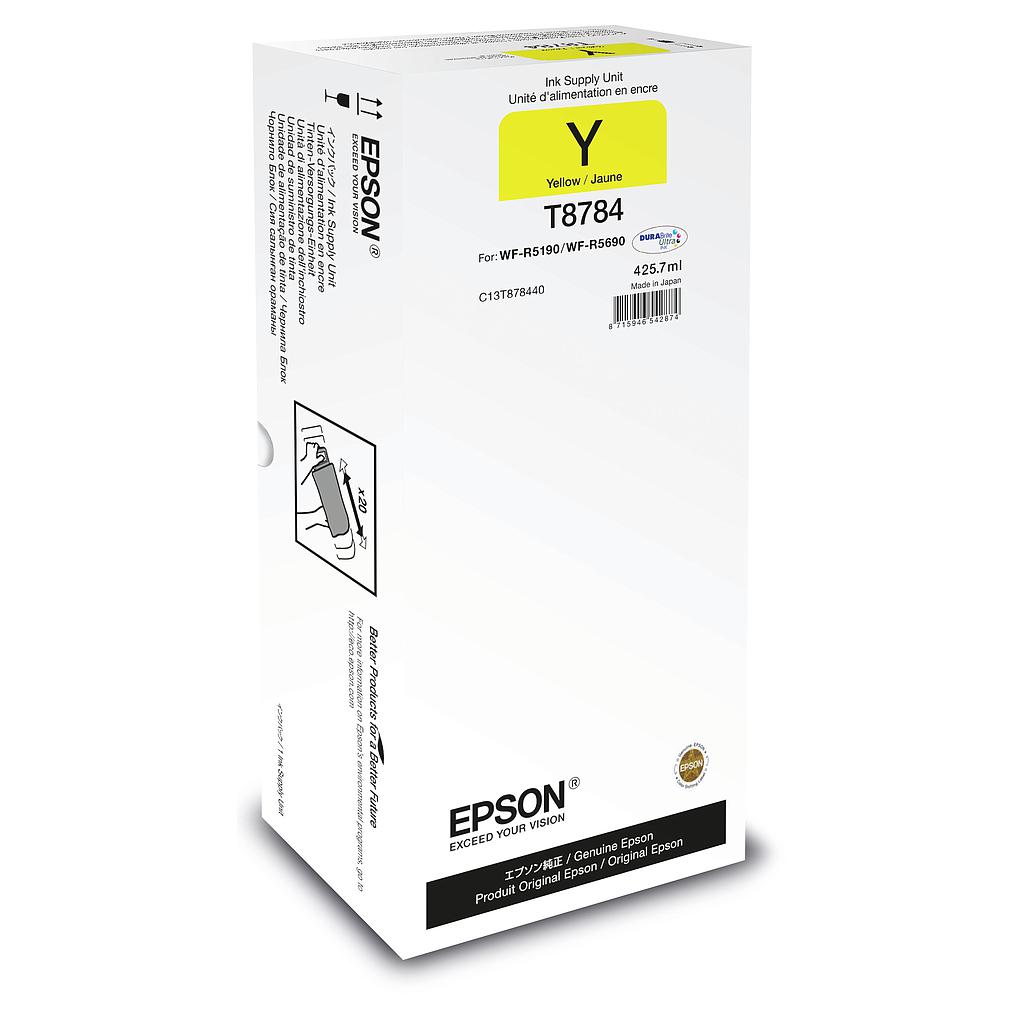 EPSON - Supply unit XXL Amarillo 50000p WF-R5xxx (Ref.C13T878440)