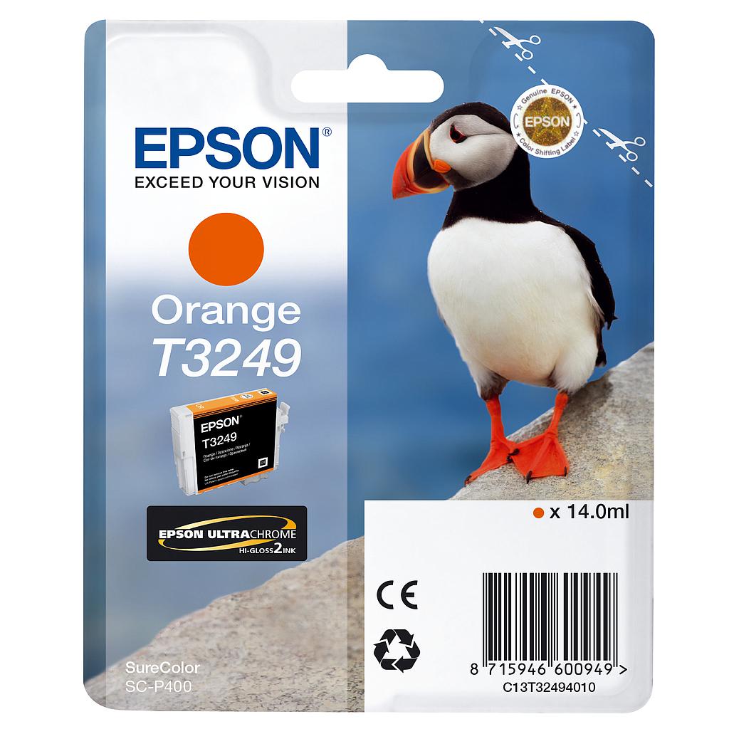 EPSON - SURECOLOR SC-P400 CARTUCHO NARANJA (Ref.C13T32494010)